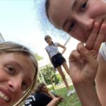 Léa et Naëlle à la Coupe de France des Départements
