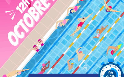 🎀 Les 12h de natation au profit d’Octobre Rose ! 🎀