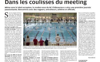 📰 On parle de nous dans La Nouvelle République ! 🏊♀️
