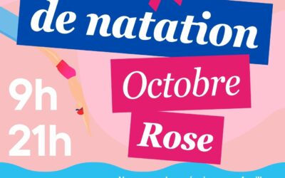 🌸 MOBILISONS-NOUS POUR OCTOBRE ROSE AVEC LE CNCI ! 🏊‍♀️🏊‍♂️